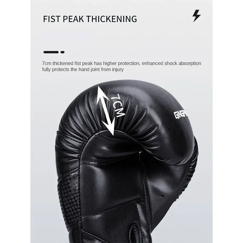 Boxing Gloves Sparring Gloves Men and Women Training to Fight Sandbag Bag Muay Thai Fighting Combat Adult Wear Dirty Thickened