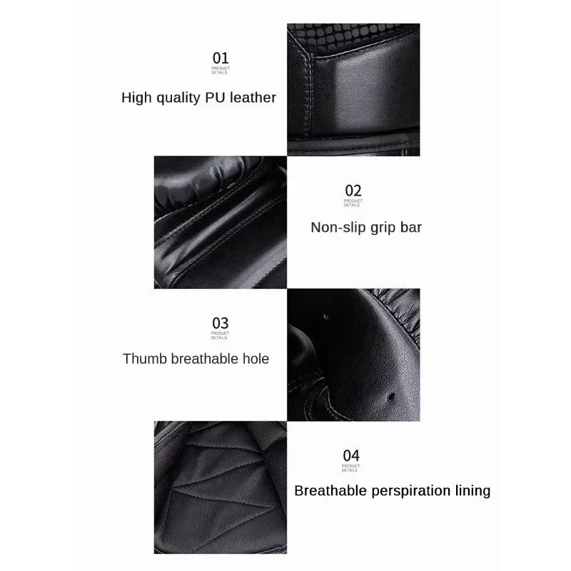 Boxing Gloves Sparring Gloves Men and Women Training to Fight Sandbag Bag Muay Thai Fighting Combat Adult Wear Dirty Thickened