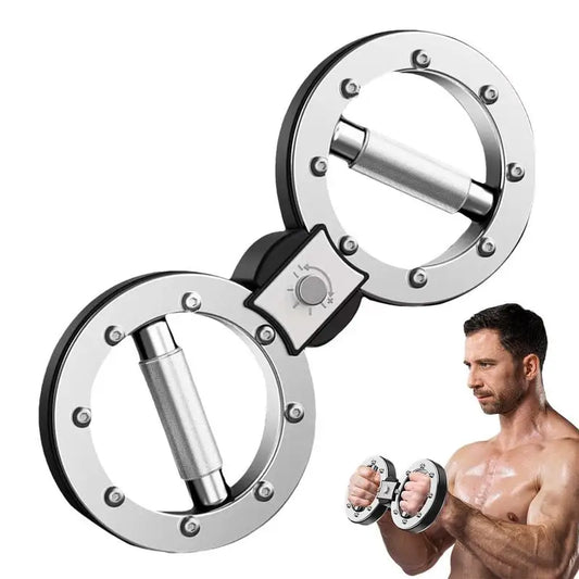 Forearms Strengthened Adjustable Stainless Steel Forearm Exerciser Ergonomic Arm Trainer for Muscle Training Fitness Equipment