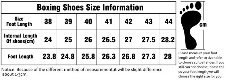 Lightweight Boxing Sports Shoes