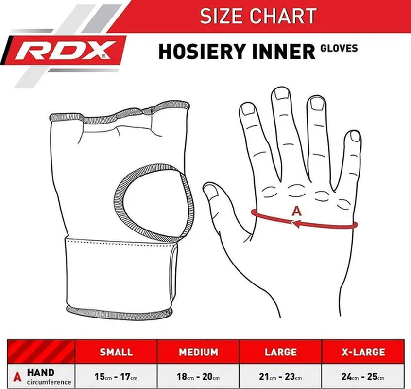 RDX Boxing Inner Gloves for Training Punching Fight Gloves Kickboxing Gloves
