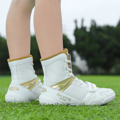 Boxing Men Shoes Professional Boxing Male Sneakers Lightweight Wrestling Footwears Professional
